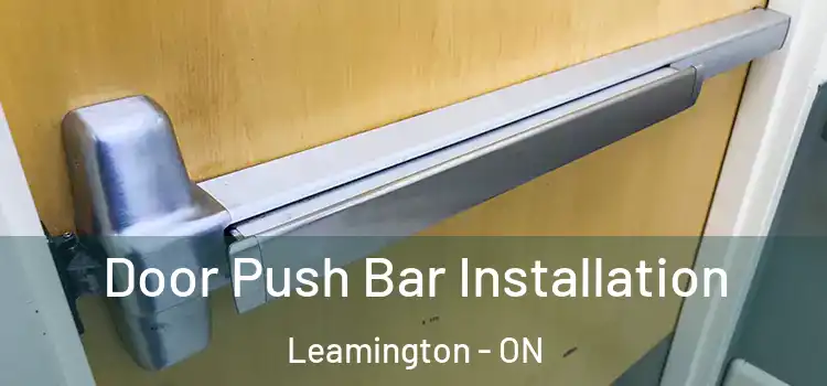  Door Push Bar Installation Leamington - ON
