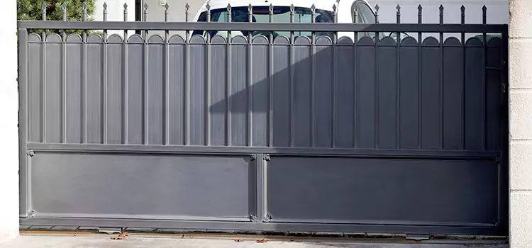 Metal Driveway Gate Installation Leamington